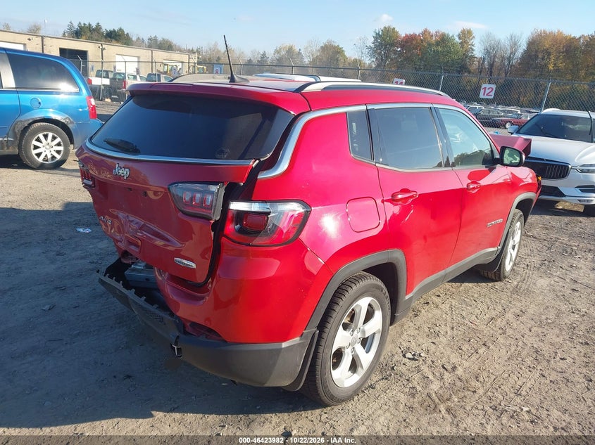 Vin: 3c4njdbb4ht628666, lot: 46924340, jeep new compass latitude 4x4 20174