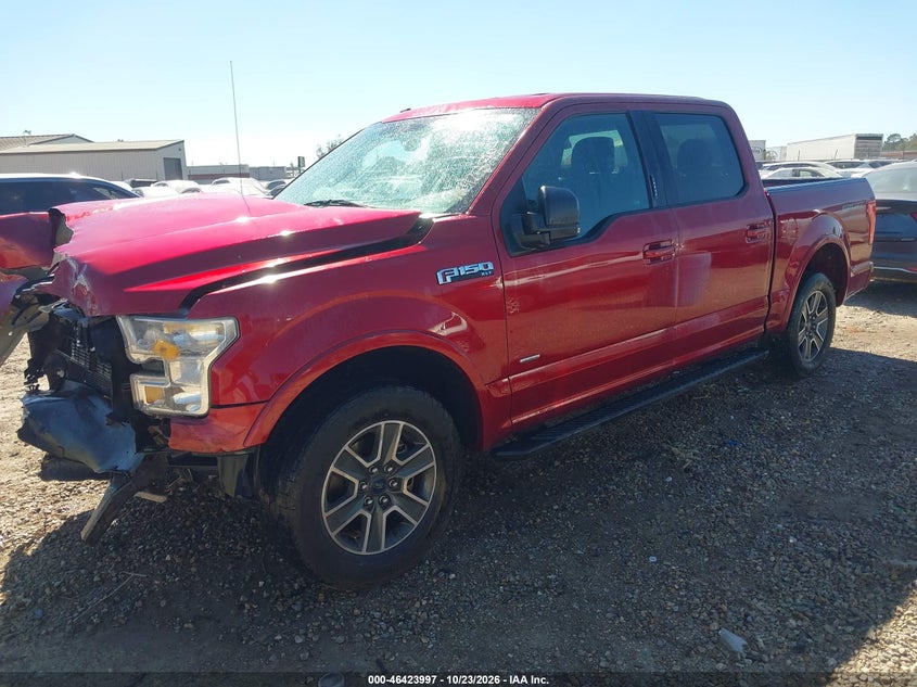 Vin: 1ftew1cp9ffc68926, lot: 46924355, ford f-150 xlt 20152