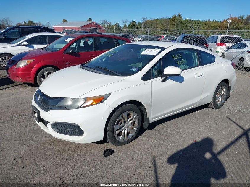 2015 Honda Civic Lx, Normal Wear & Tear, IAAI, VIN 2HGFG3B55FH524895 — photo 2