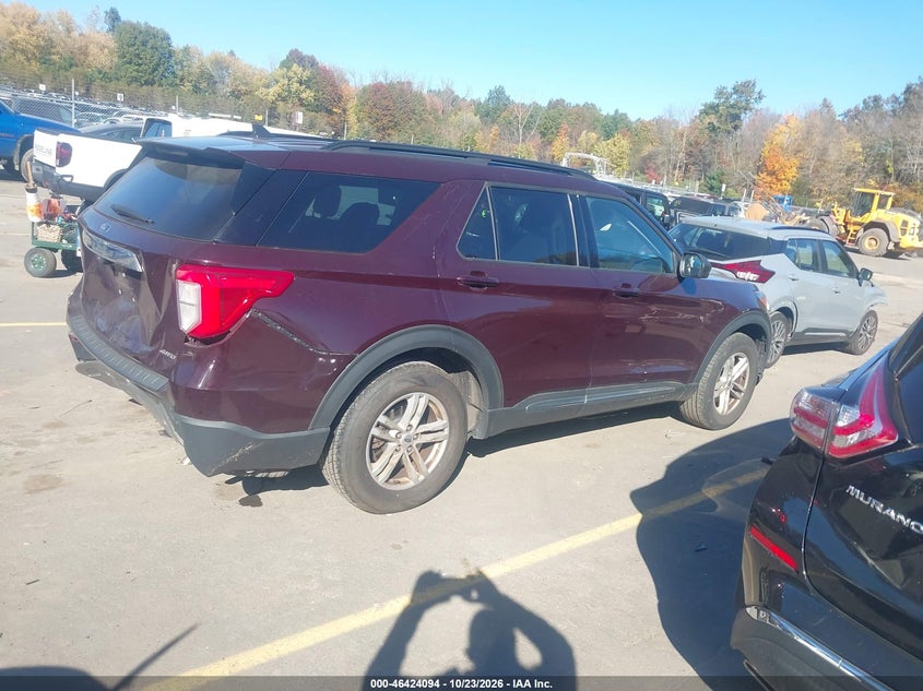 Vin: 1fmsk8dh8ngc29991, lot: 46924452, ford explorer xlt 20224