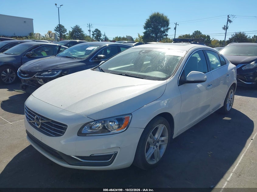 VOLVO S60 2015 VIN YV1612TK5F2365703