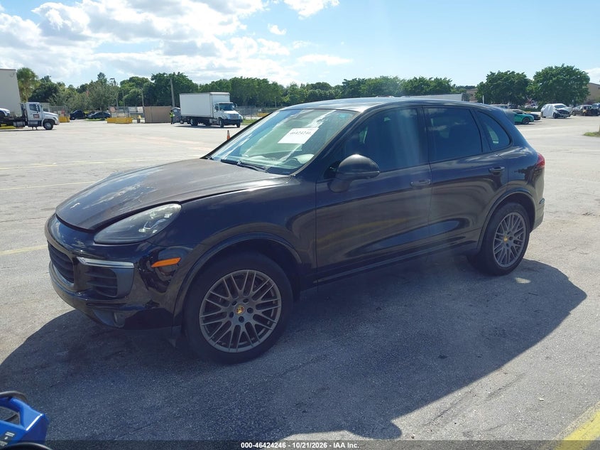 Vin: wp1aa2a24hka83900, lot: 46924604, porsche cayenne platinum edition 20172