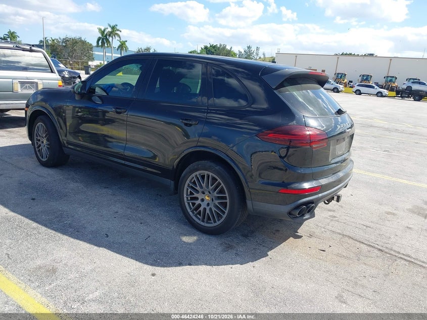 Vin: wp1aa2a24hka83900, lot: 46924604, porsche cayenne platinum edition 20173