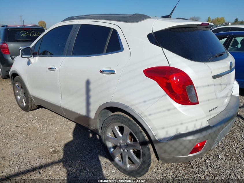 Vin: kl4cjdsb0db055178, lot: 46924633, buick encore premium 20133