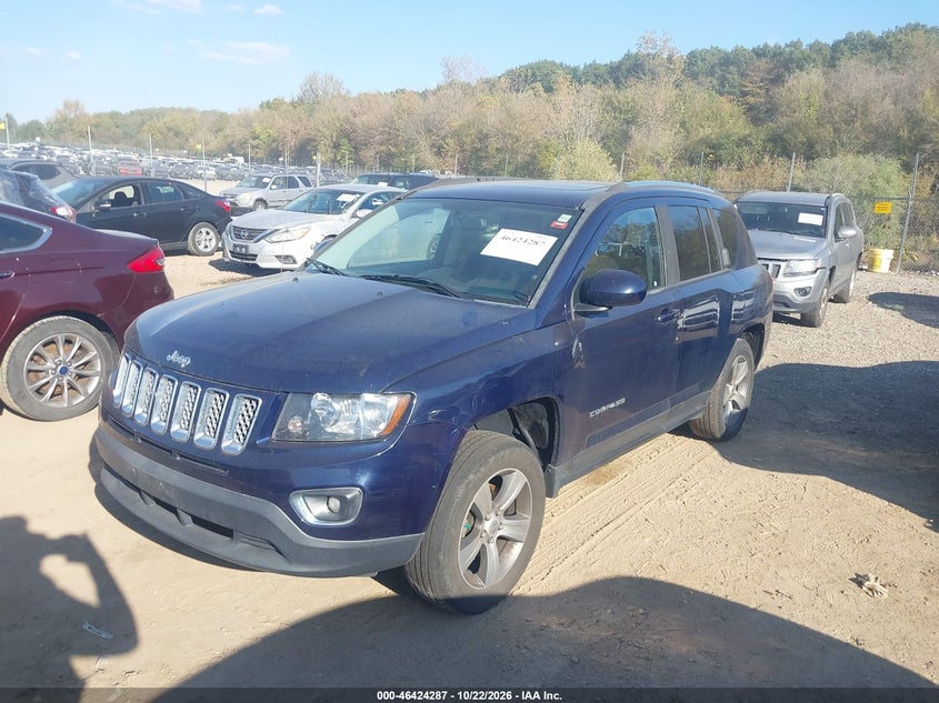 Vin: 1c4njdeb0gd760145, lot: 46924645, jeep compass high altitude edition 20162