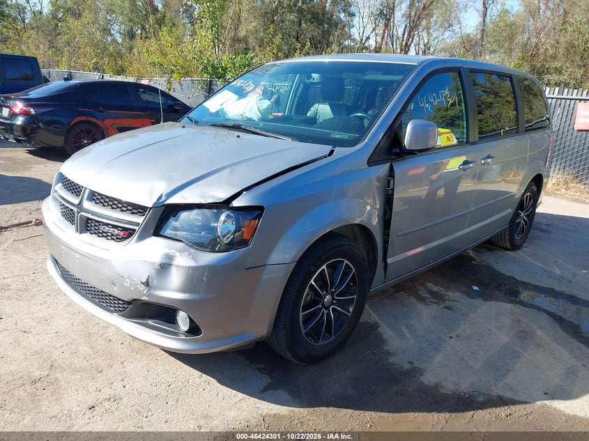 Vin: 2c4rdgeg3hr740945, lot: 46924659, dodge grand caravan gt 20172