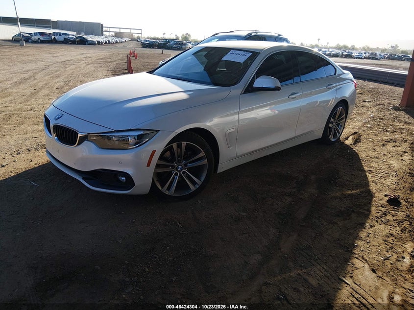 Vin: wba4j1c57jbg78228, lot: 46924662, bmw 430i gran coupe 20182