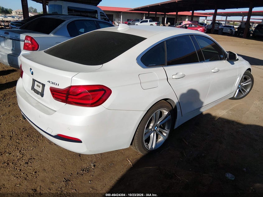 Vin: wba4j1c57jbg78228, lot: 46924662, bmw 430i gran coupe 20184