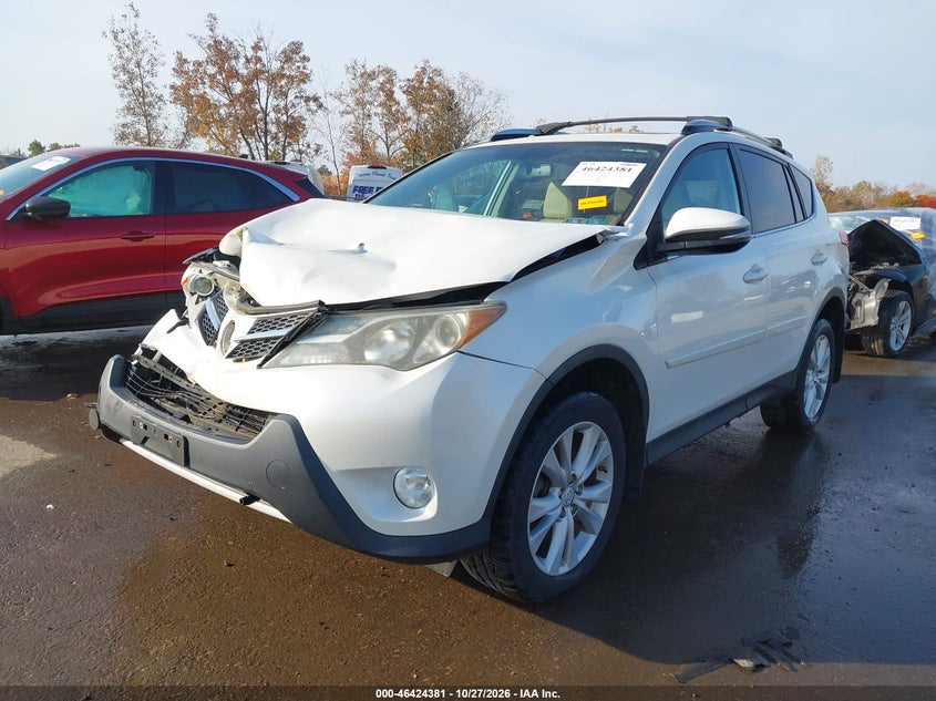Vin: 2t3dfrev9ew132069, lot: 46924739, toyota rav4 limited 20142