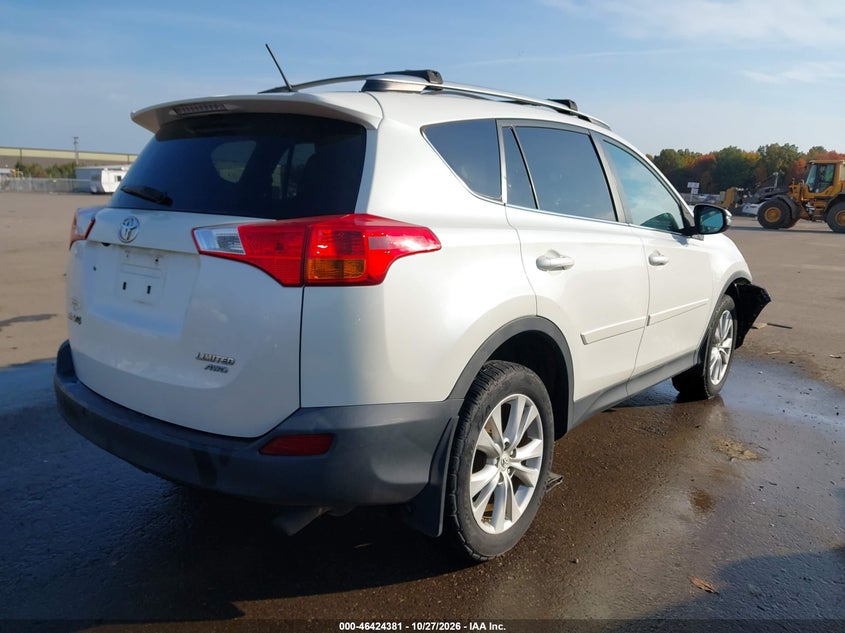 Vin: 2t3dfrev9ew132069, lot: 46924739, toyota rav4 limited 20144
