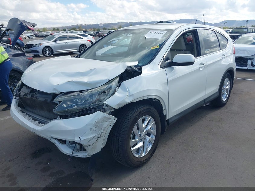 Vin: 5j6rm3h51fl004072, lot: 46924797, honda cr-v ex 20152