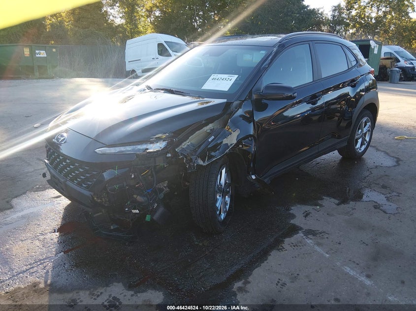 Vin: km8k3cab0nu879352, lot: 46924882, hyundai kona sel 20222