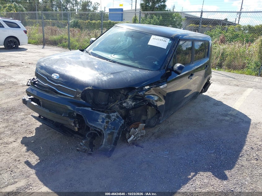 Vin: kndjn2a25j7540499, lot: 46924904, kia soul 20182