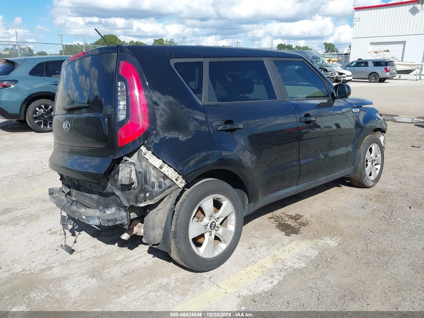 Vin: kndjn2a25j7540499, lot: 46924904, kia soul 20184