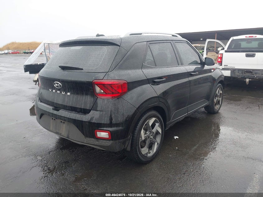 Vin: kmhrc8a34su408255, lot: 46924933, hyundai venue sel 20254
