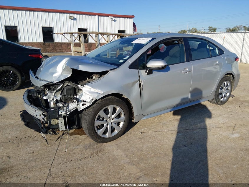 Vin: 5yfepmae2mp202739, lot: 46924943, toyota corolla le 20212