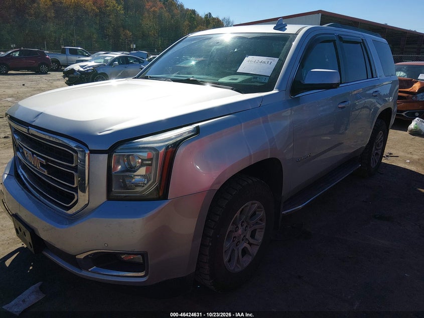 Vin: 1gks2bkc0fr706724, lot: 46924989, gmc yukon slt 20152