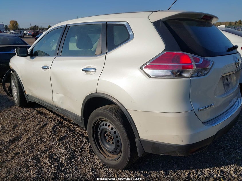 Vin: 5n1at2mvofc787743, lot: 46924992, nissan rogue s 20153