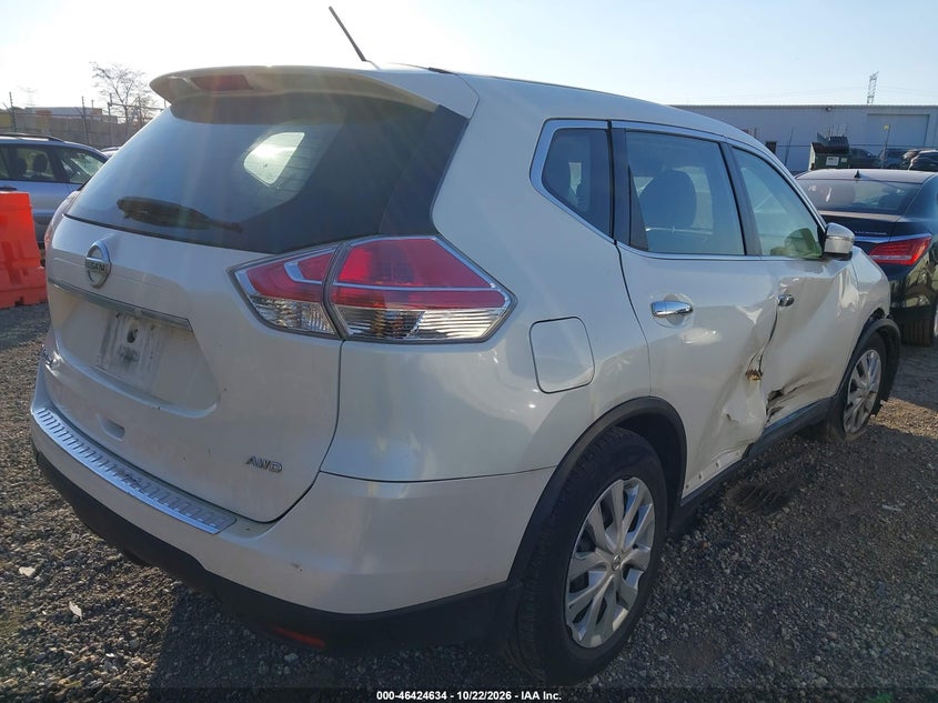 Vin: 5n1at2mvofc787743, lot: 46924992, nissan rogue s 20154