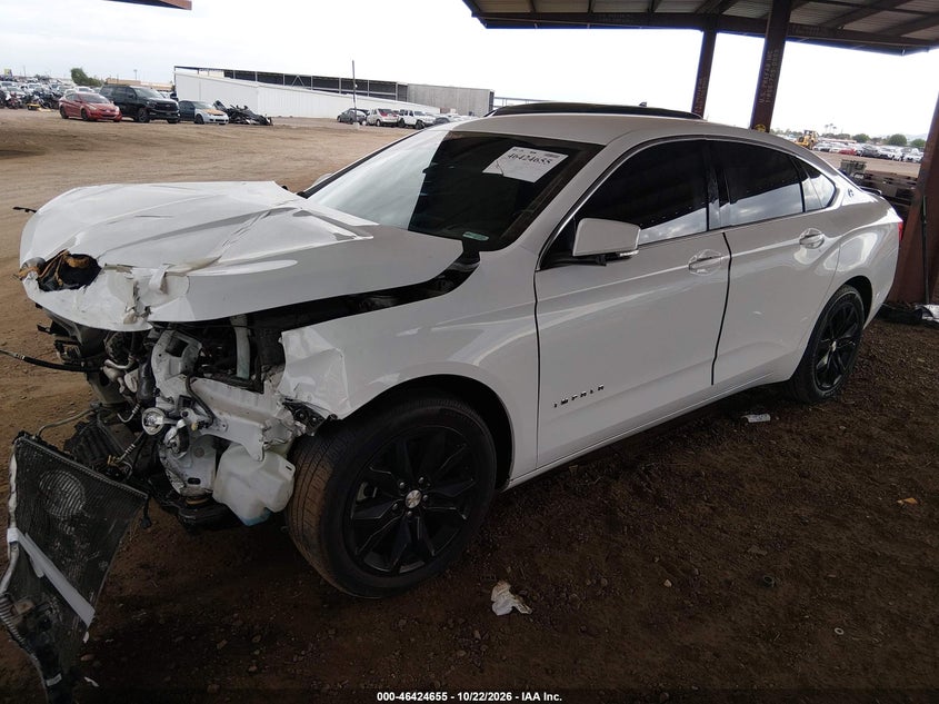 Vin: 2g1105s34h9163396, lot: 46925013, chevrolet impala 1lt 20172