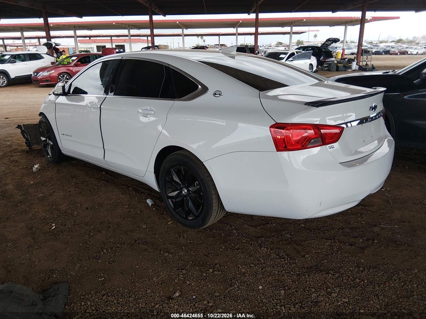 Vin: 2g1105s34h9163396, lot: 46925013, chevrolet impala 1lt 20173
