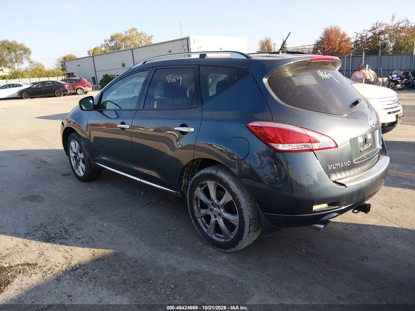 Vin: jn8az1mw1ew505486, lot: 46925027, nissan murano le 20143