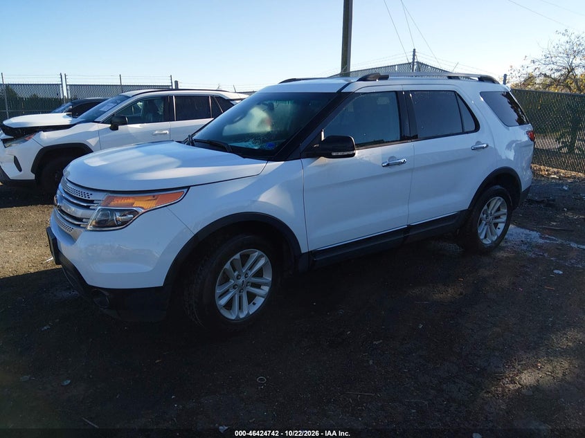 Vin: 1fm5k8d82fgb22854, lot: 46925100, ford explorer xlt 20152