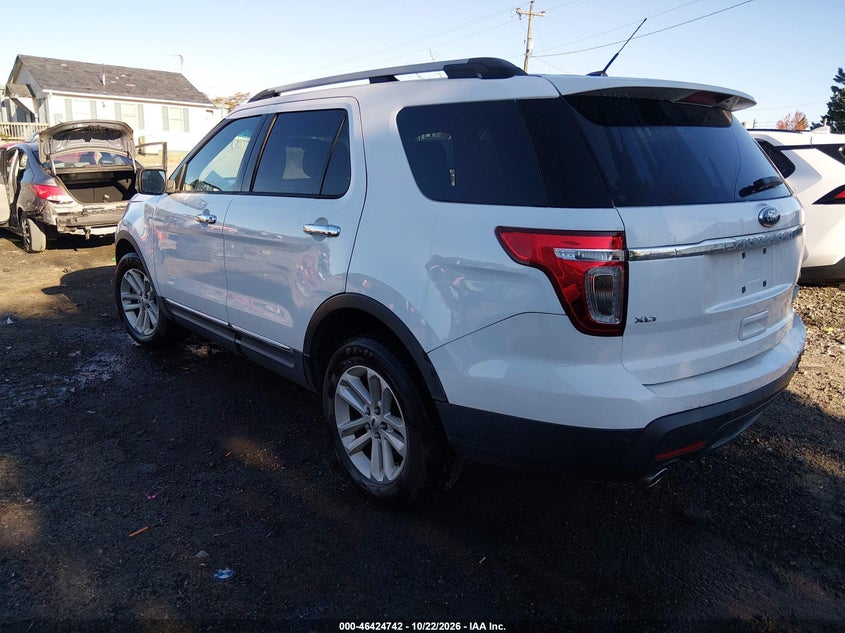 Vin: 1fm5k8d82fgb22854, lot: 46925100, ford explorer xlt 20153