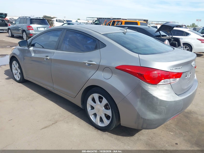 Vin: kmhdh4ae1bu155109, lot: 46925151, hyundai elantra limited (ulsan plant) 20113