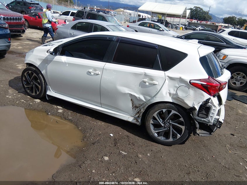 Vin: jtnkarje2hj547194, lot: 46925232, toyota corolla im 20173