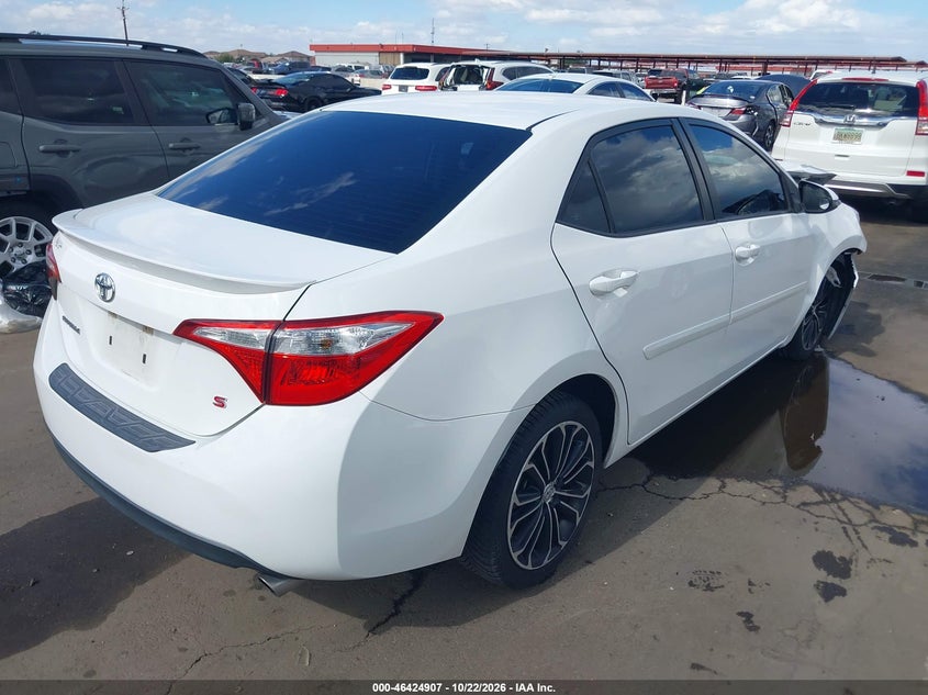 Vin: 5yfburhe6fp275422, lot: 46925265, toyota corolla s plus 20154