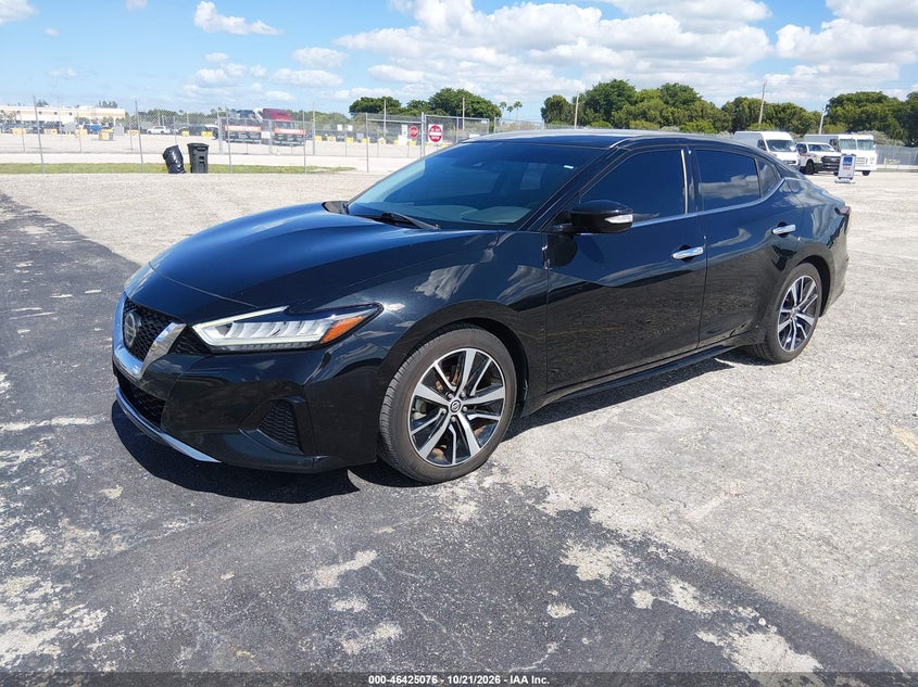 2021 Nissan Maxima Sv Xtronic Cvt, Звичайний знос, IAAI, VIN 1N4AA6CV2MC514647 — фото 2