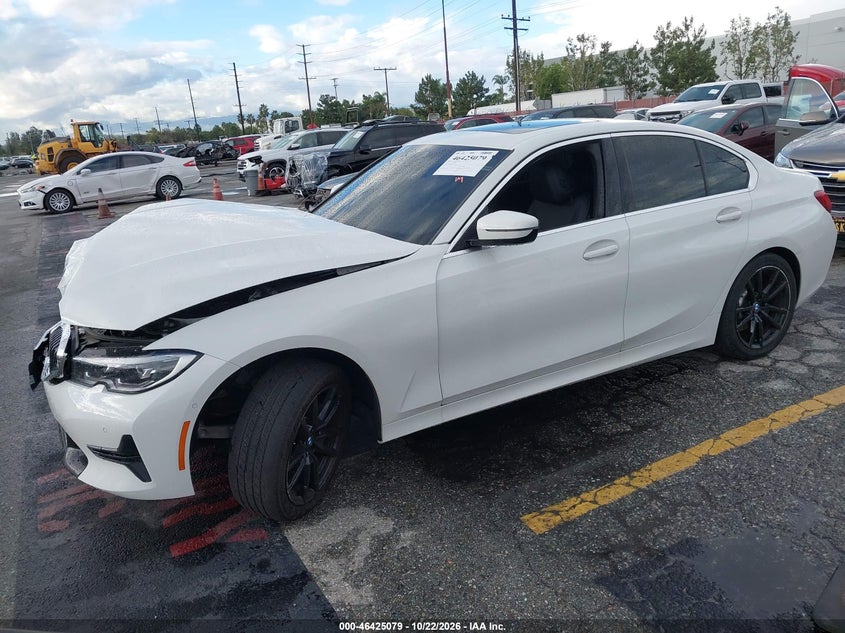 Vin: 3mw5r1j08n8c49026, lot: 46925437, bmw 330i 20222