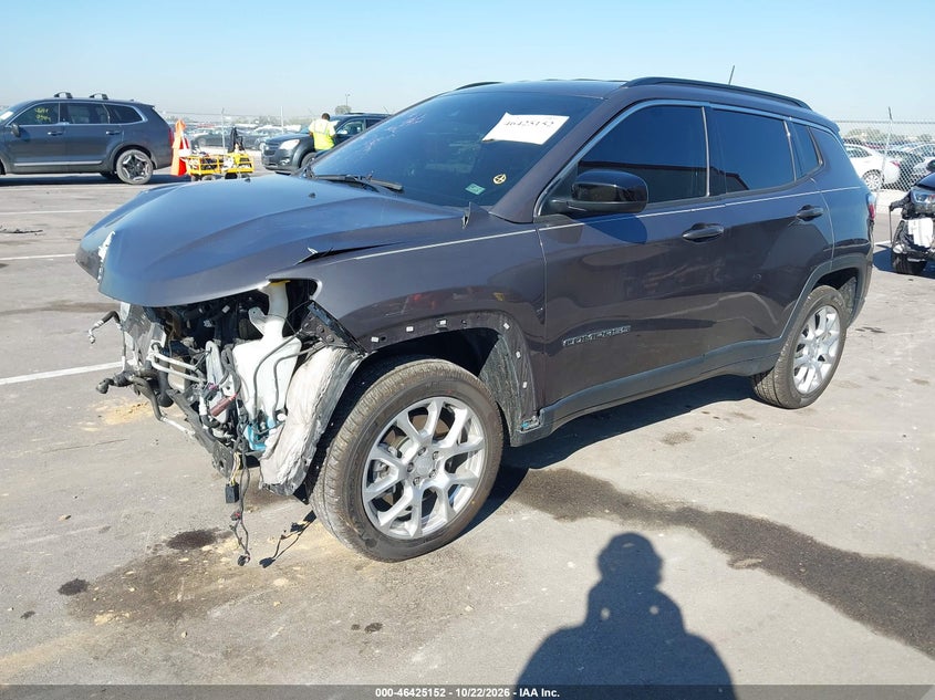 Vin: 3c4njdfn9rt153859, lot: 46925509, jeep compass latitude lux fwd 20242