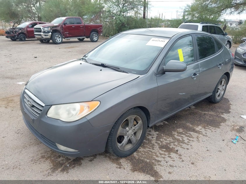 2008 Hyundai Elantra Gls/Se, Right Front, IAAI, VIN KMHDU46D78U523023 — photo 2