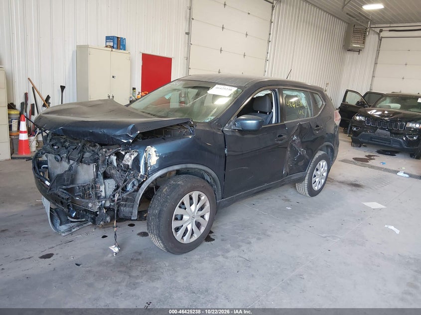 Vin: knmat2mv5gp647055, lot: 46925596, nissan rogue s 20162