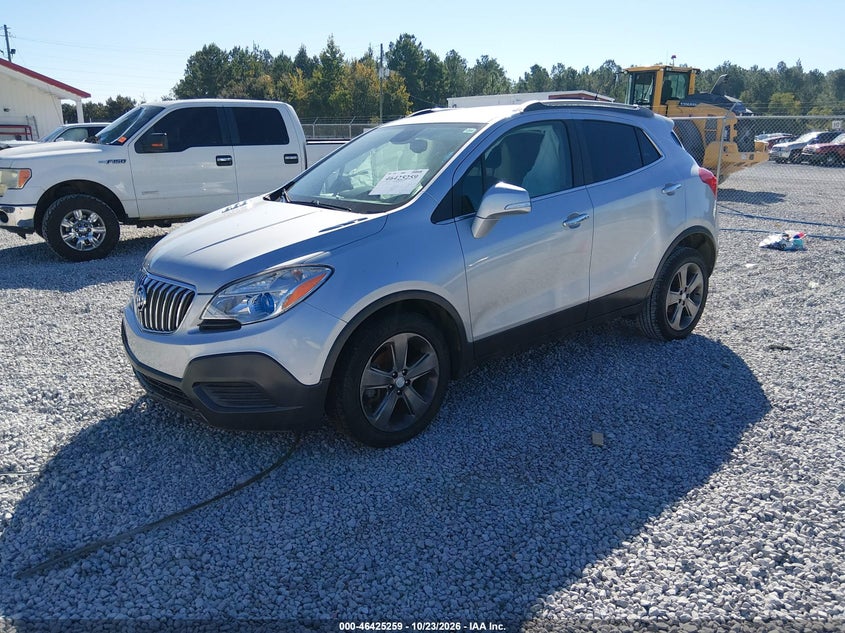 Vin: kl4cjasb8eb698118, lot: 46925617, buick encore 20142