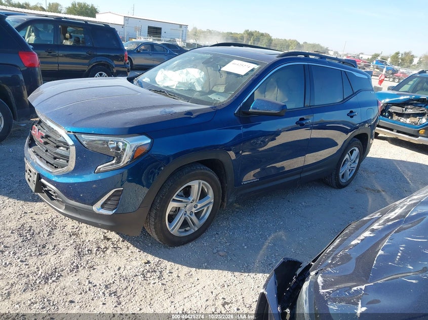 Vin: 3gkalmevxll180428, lot: 46925632, gmc terrain fwd sle 20202