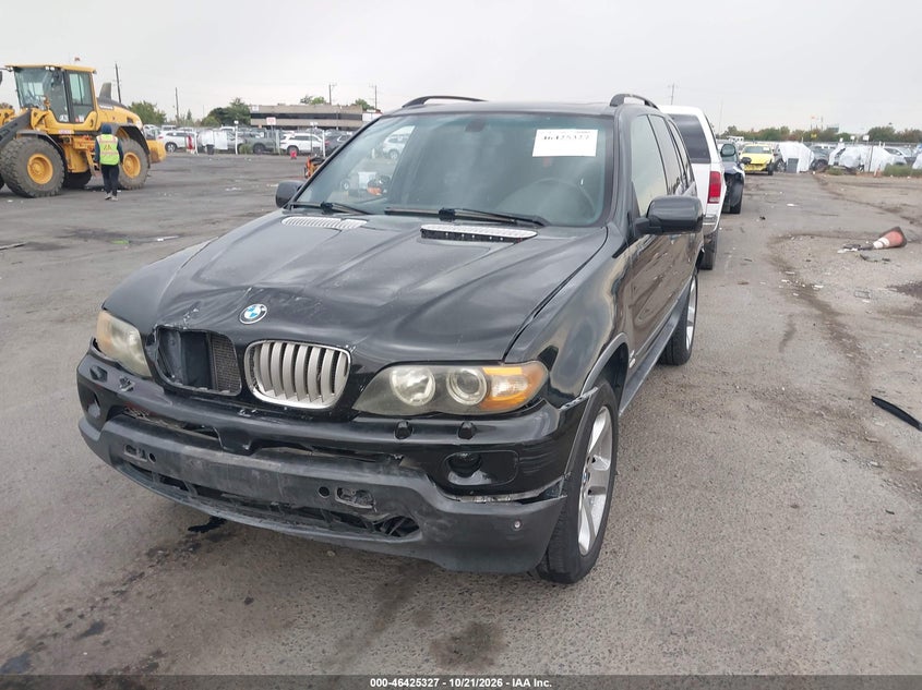 2006 BMW X5 4.4I, Front End, IAAI, VIN 5UXFB53576LV21232 — photo 2
