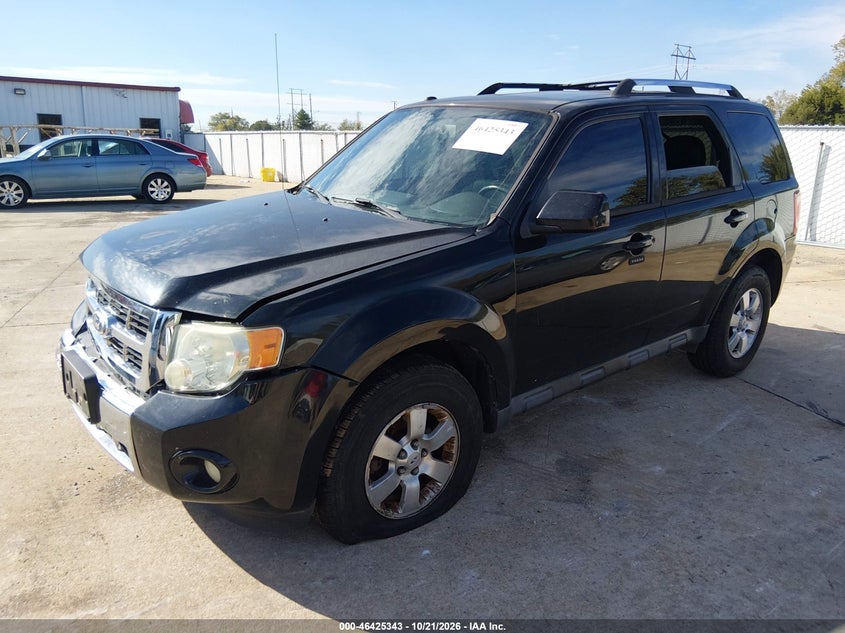 2010 Ford Escape Limited, Обычный износ, IAAI, VIN 1FMCU9EG7AKC83588 — фото 2