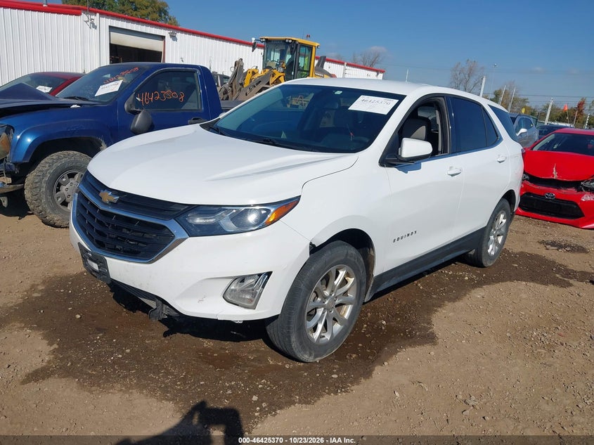 Vin: 2gnaxuev6k6158565, lot: 46925728, chevrolet equinox lt 20192