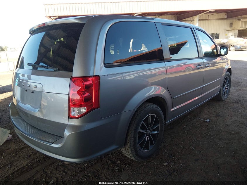 Vin: 2c4rdgbg4gr163846, lot: 46925731, dodge grand caravan se plus 20164