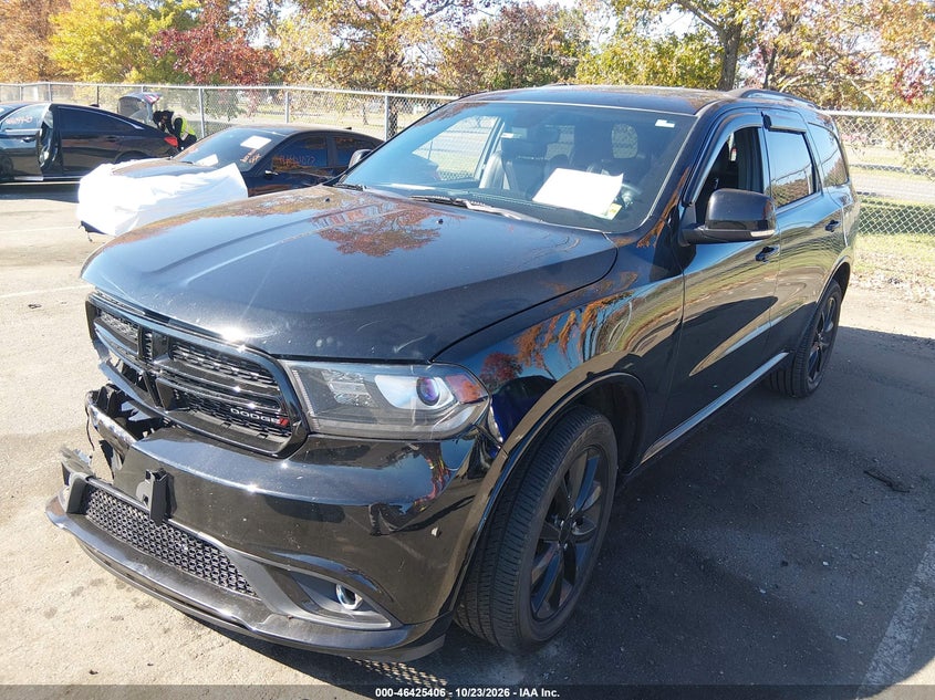 Vin: 1c4rdjdg2jc324303, lot: 46925764, dodge durango gt awd 20182