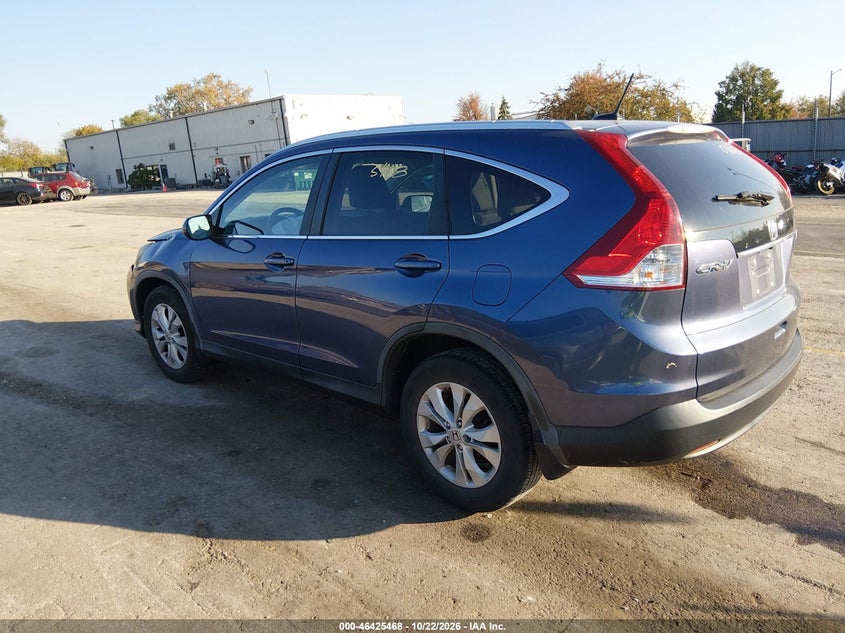 Vin: 2hkrm4h77dh619594, lot: 46925826, honda cr-v ex-l 20133