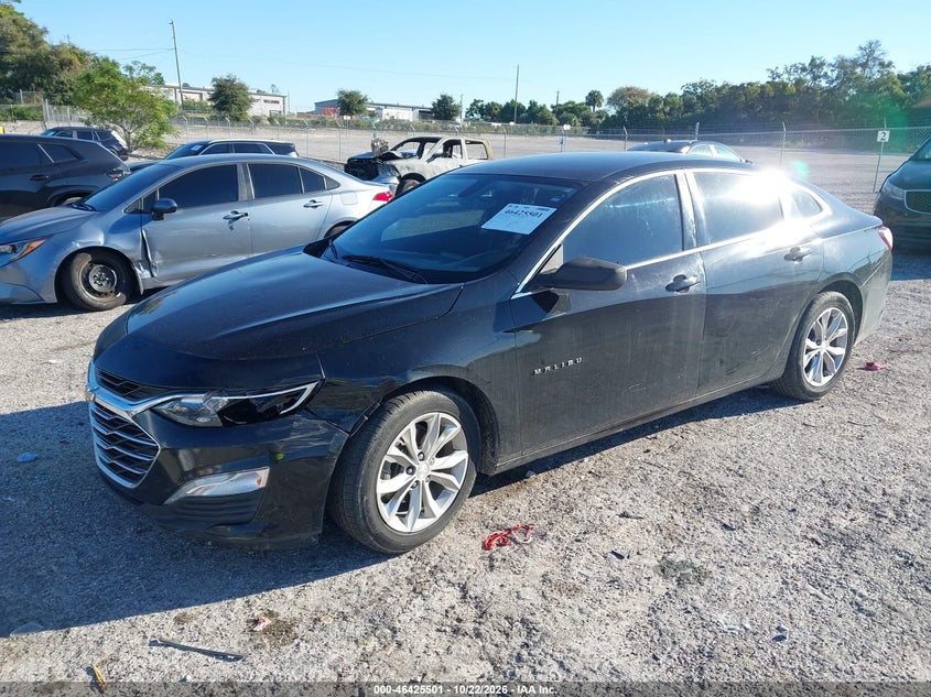 2019 Chevrolet Malibu Lt, Front End, IAAI, VIN 1G1ZD5ST1KF163393 — photo 2