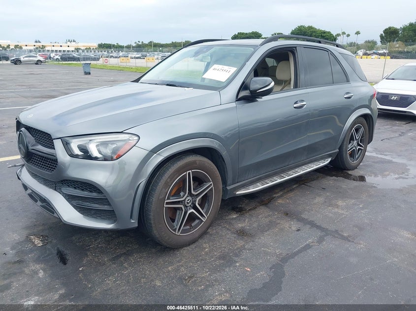 Vin: 4jgfb4kb2la007276, lot: 46925869, mercedes-benz gle 350 4matic 20202
