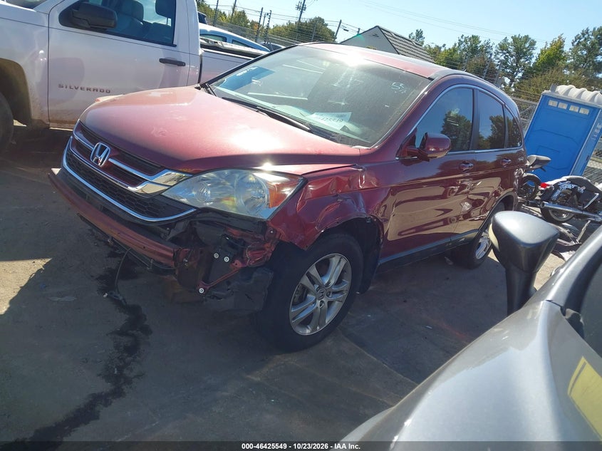 Vin: 5j6re3h76al021599, lot: 46925907, honda cr-v ex-l 20102