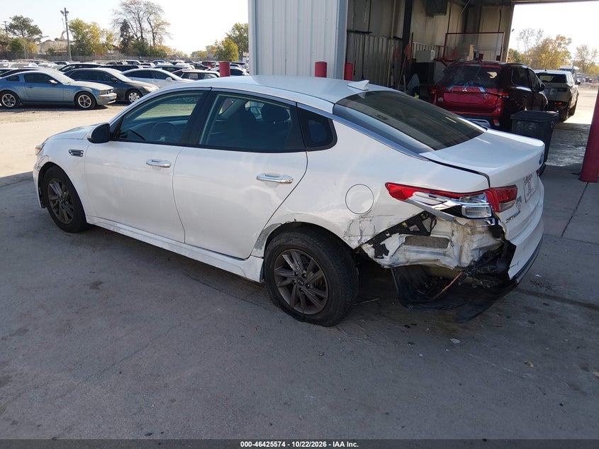 Vin: 5xxgt4l30lg433663, lot: 46925932, kia optima lx 20203