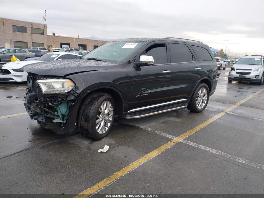 Vin: 1c4sdjet0ec543179, lot: 46926113, dodge durango citadel 20142
