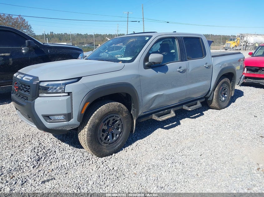 Vin: 1n6ed1ek8tn617838, lot: 46926151, nissan frontier pro-4x 4x4 20262